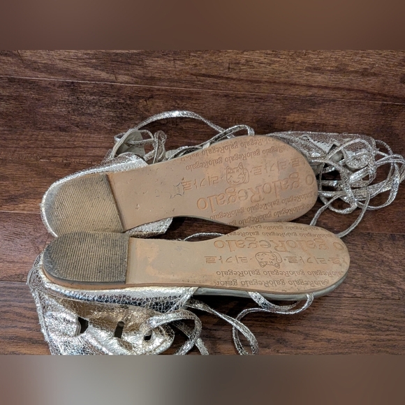 Galo regalo Gold gladiator sandals Roman Sandal EU Size 41 US 10/11 - Picture 7 of 9